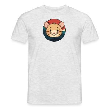Mice - Men's T-Shirt - heather grey - Front - AI Model Male 178 dark (178cm)