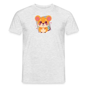 Mice Mouse Mouse - Men's T-Shirt - heather grey - Front - AI Model Male 178 dark (178cm)