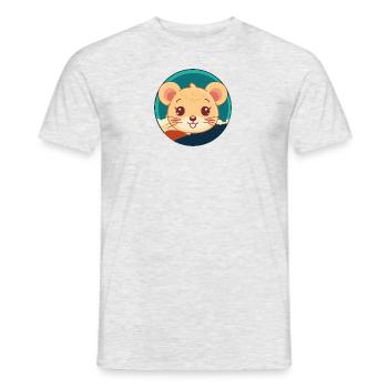 Mice Mice Rat - Men's T-Shirt - heather grey - Front - AI Model Male 178 dark (178cm)