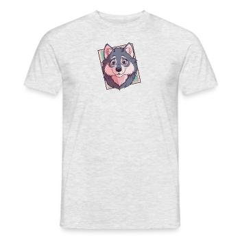 Wolves Werewolf Pack - Men's T-Shirt - heather grey - Front - AI Model Male 178 dark (178cm)