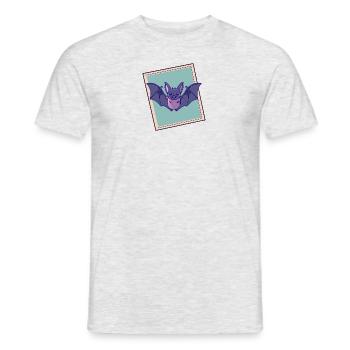 Bat Bats - Men's T-Shirt - heather grey - Front - AI Model Male 178 dark (178cm)