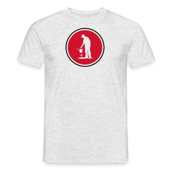 Jardinage Horticulture Jardinage - T-shirt homme - gris chiné - Devant - AI Model Male 178 dark (178cm)