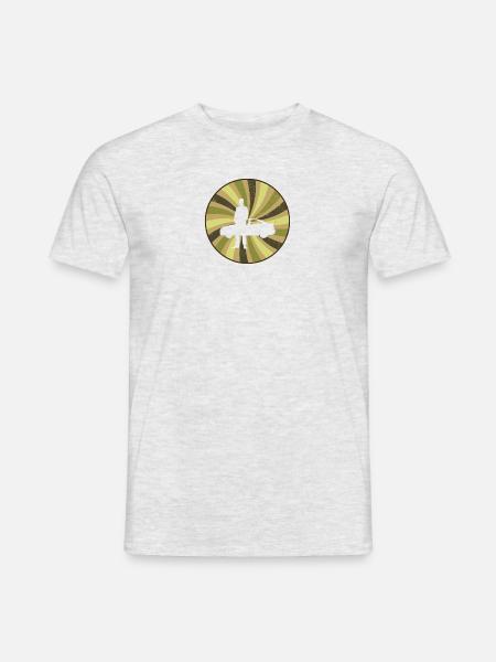 Autoverkaeufer Auto Turbo - Männer T-Shirt - Grau meliert