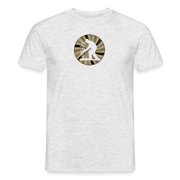 Gardening Gardening Flower - Men's T-Shirt - heather grey - Front - AI Model Male 178 dark (178cm)