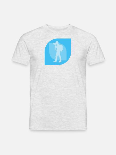 Coiffeur Coiffeur - T-shirt homme - gris chiné