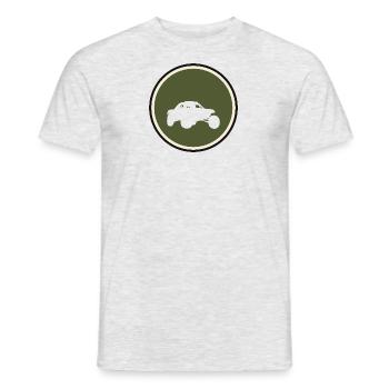 Autocross speedster - Men's T-Shirt - heather grey - Front - AI Model Male 178 dark (178cm)