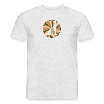 Dog trainer dog training dog educator - Men's T-Shirt - heather grey - Front - AI Model Male 178 dark (178cm)