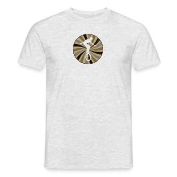 Unicycling Circus Unicyclists - Men's T-Shirt - heather grey - Front - AI Model Male 178 dark (178cm)