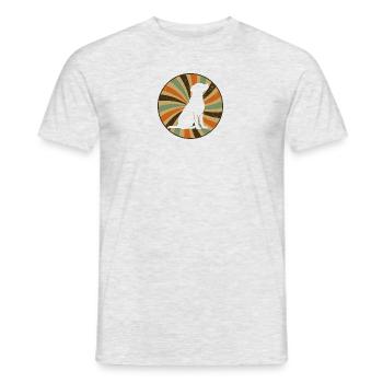 Dog Training Dog Sports - Men's T-Shirt - heather grey - Front - AI Model Male 178 dark (178cm)