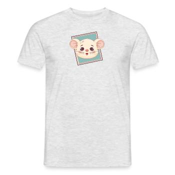 Mice Mice - Men's T-Shirt - heather grey - Front - AI Model Male 178 dark (178cm)