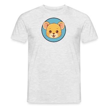 Mice Mice Mouse - Men's T-Shirt - heather grey - Front - AI Model Male 178 dark (178cm)
