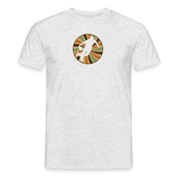 Bowling Bowlen Pin - Männer T-Shirt - Grau meliert - Vorne - AI Model Male 178 dark (178cm)