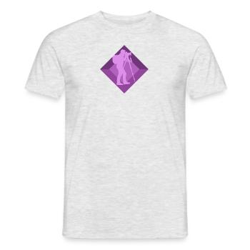 Photographie Séance photo Appareil photo reflex - T-shirt homme - gris chiné - Devant - AI Model Male 178 dark (178cm)