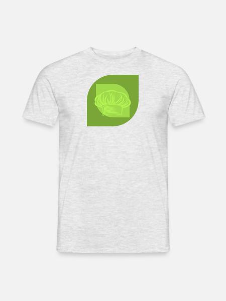 Koch Kochkunst - Männer T-Shirt - Grau meliert