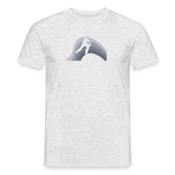 Cricketspieler Cricketteam Cricketspieler - Männer T-Shirt - Grau meliert - Vorne - AI Model Male 178 dark (178cm)