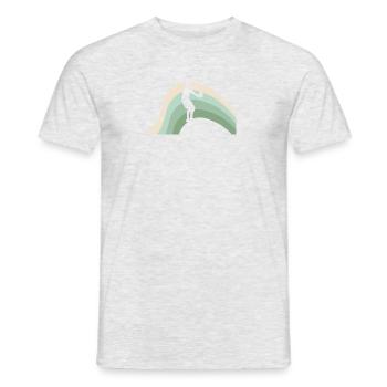 Dodgeball Player Dodgeball Team - Men's T-Shirt - heather grey - Front - AI Model Male 178 dark (178cm)