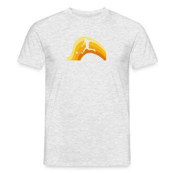 Futsal Joueurs de futsal - T-shirt homme - gris chiné - Devant - AI Model Male 178 dark (178cm)