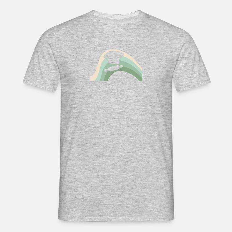 Bäcker - Männer T-Shirt - Grau meliert