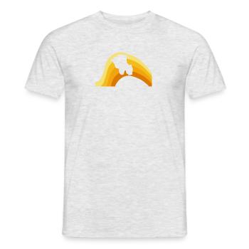 Landwirtschaft Hof Ernte - Männer T-Shirt - Grau meliert - Vorne - AI Model Male 178 dark (178cm)