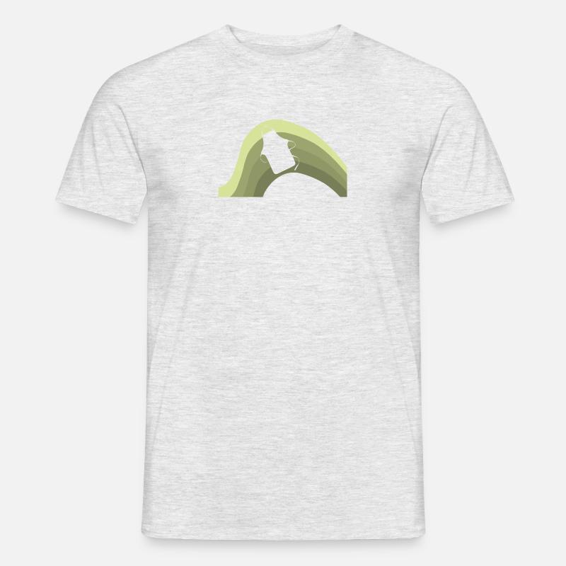 Bäckerei Backwaren - Männer T-Shirt - Grau meliert