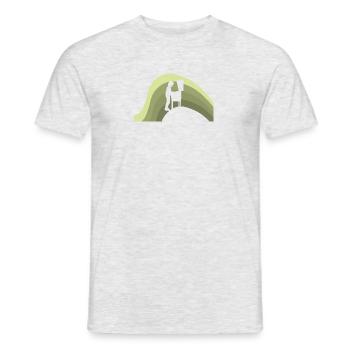 Flipper Jeux d’argent Pinball - T-shirt homme - gris chiné - Devant - AI Model Male 178 dark (178cm)