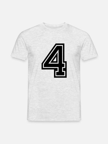 4 - T-shirt homme - gris chiné