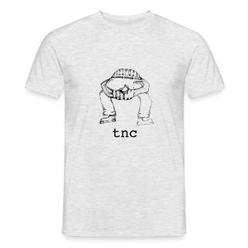 TNC NOIR - T-shirt homme - gris chiné - Devant - AI Model Male 178 dark (178cm)