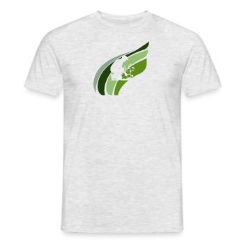 Jardinier de fleurs Horticulture - T-shirt homme - gris chiné - Devant - AI Model Male 178 dark (178cm)