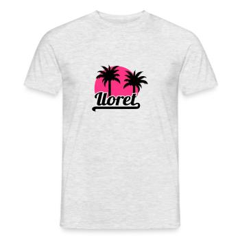 Lloret de mar - Männer T-Shirt - Grau meliert - Vorne - AI Model Male 178 dark (178cm)
