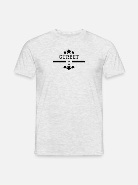 Gurbet-G 38 - Männer T-Shirt - Grau meliert