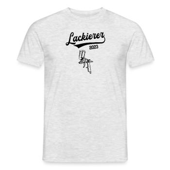 Lackierer 2023 Autolackierer Fahrzeuglackierer - Männer T-Shirt - Grau meliert - Vorne - AI Model Male 178 dark (178cm)