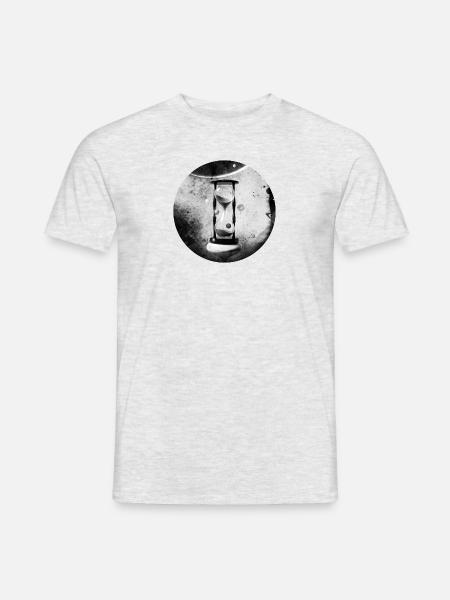 The passing of space and time - Men's T-Shirt - heather grey