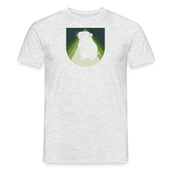 Nagetier Meerschweinchen - Männer T-Shirt - Grau meliert - Vorne - AI Model Male 178 dark (178cm)
