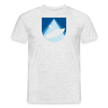 Paddling Kayaking Rowing - Men's T-Shirt - heather grey - Front - AI Model Male 178 dark (178cm)