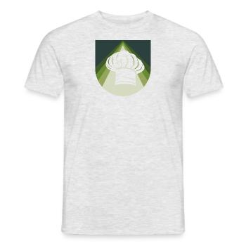 Cooking Culinary Arts - Men's T-Shirt - heather grey - Front - AI Model Male 178 dark (178cm)