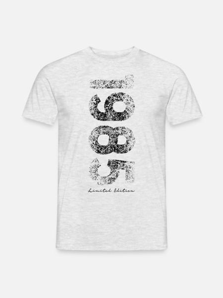 Limited Edition 1985 Geburtstag 1985 - Männer T-Shirt - Grau meliert