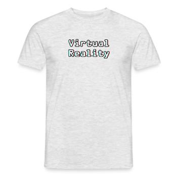 Virtual Reality Unleashed - Digitale Kunst - Männer T-Shirt - Grau meliert - Vorne - AI Model Male 178 dark (178cm)