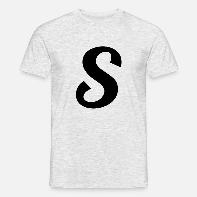S - Männer T-Shirt - Grau meliert