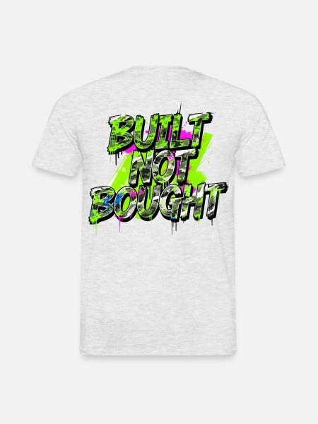 Built Not Bought Tuning Street Camouflage Style - Männer T-Shirt - Grau meliert