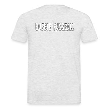 bulle de football pare-chocsballon sport - T-shirt homme - gris chiné - Dos - AI Model Male 178 dark (178cm)