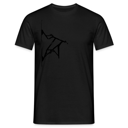 Skibike statisch - Männer T-Shirt