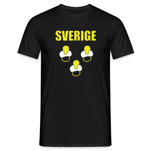 Sverige Tutti keltainen - Miesten t-paita