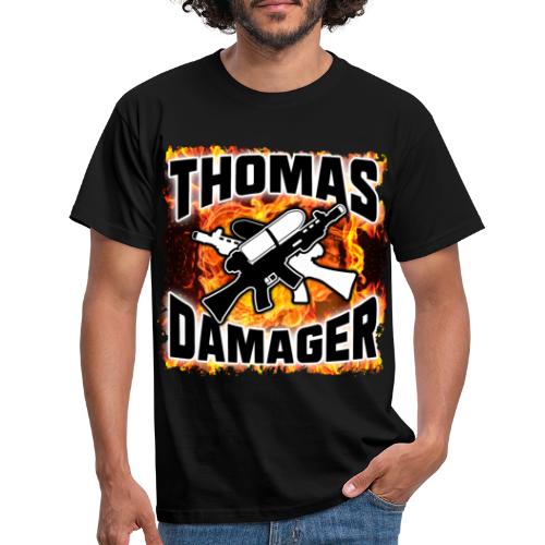 Flames Logo - Männer T-Shirt