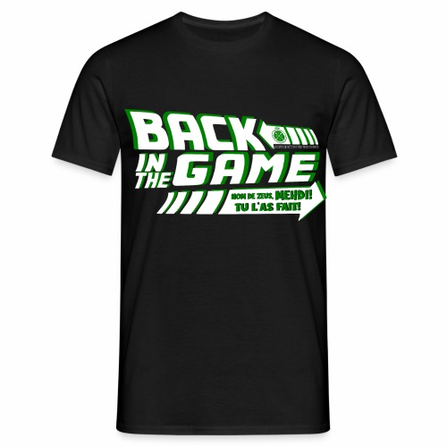 BACK IN THE GAME T SHIRT NOIR - T-shirt Homme