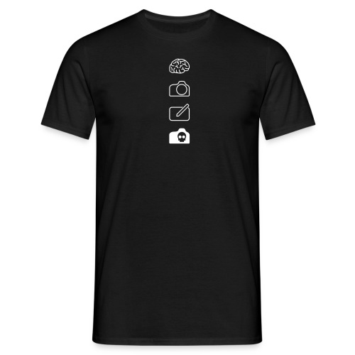 t-shirt-4icons - Men's T-Shirt