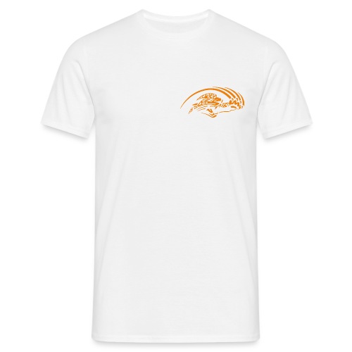 logo orange nu - T-shirt Homme