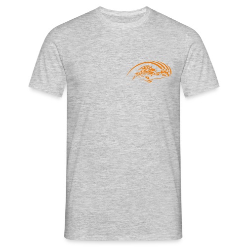 logo orange nu - T-shirt Homme