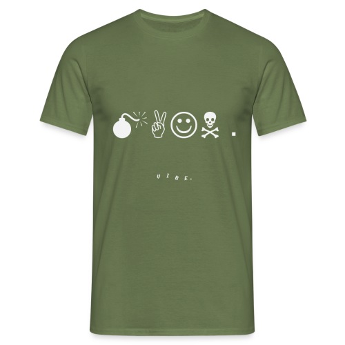 VIBE. x leeson. 'majn.' Design - Men's T-Shirt