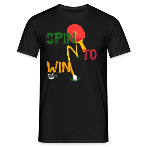 Spin to win - Männer T-Shirt
