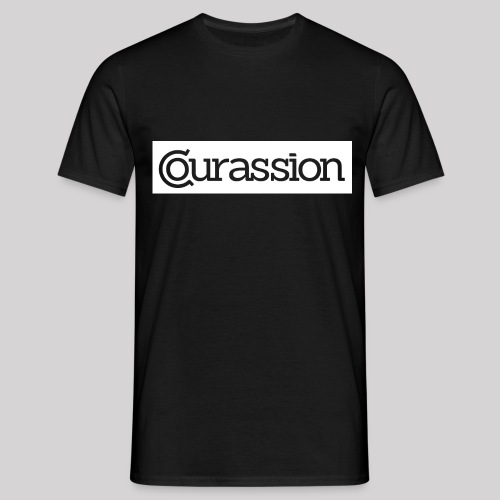 courassion white - Männer T-Shirt